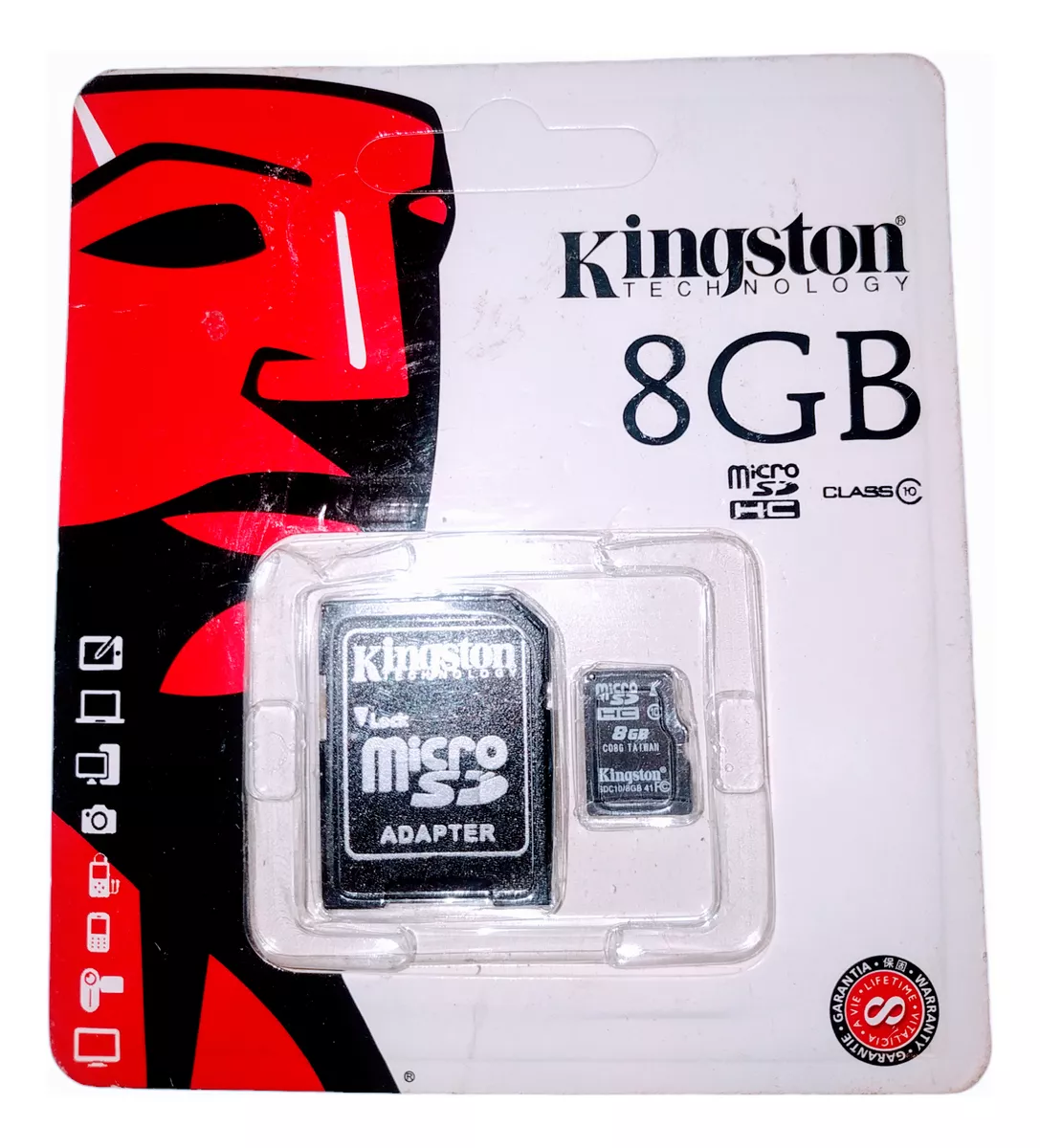 Memoria micro sd 8gb