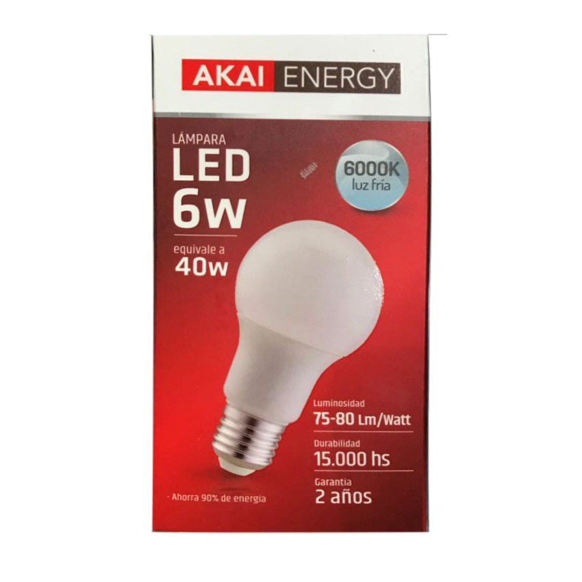 Foco led 6w luz fría