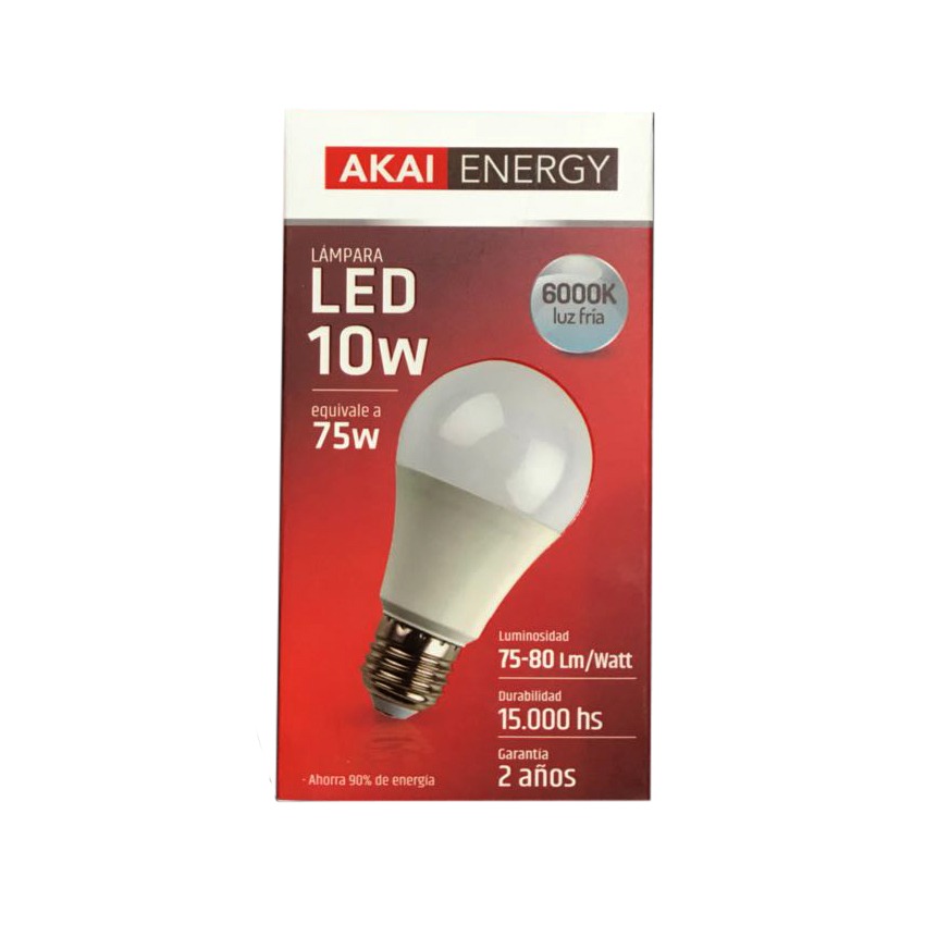 Foco led 10w luz fría