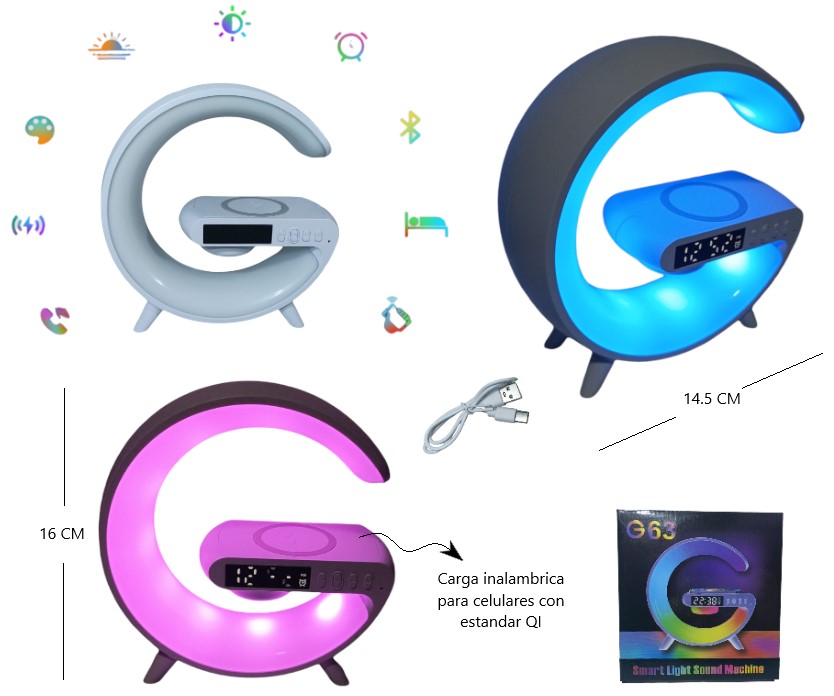 Parlante  reloj inteligente "G", bluetooth