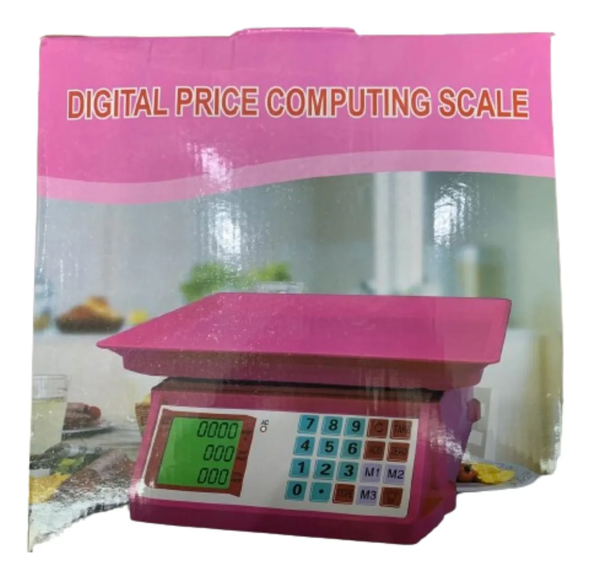 Balanza doble visor 40 kilos 220v/batería