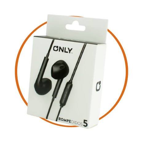 Auricular rompe oído 