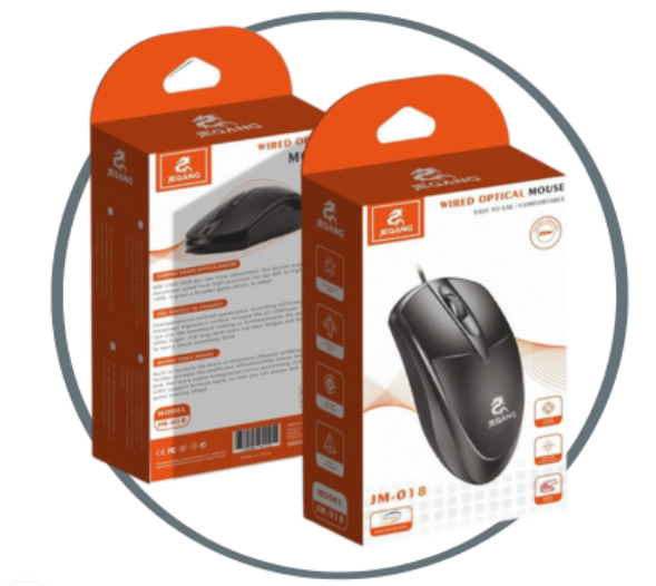 Mouse con cable 002 negro