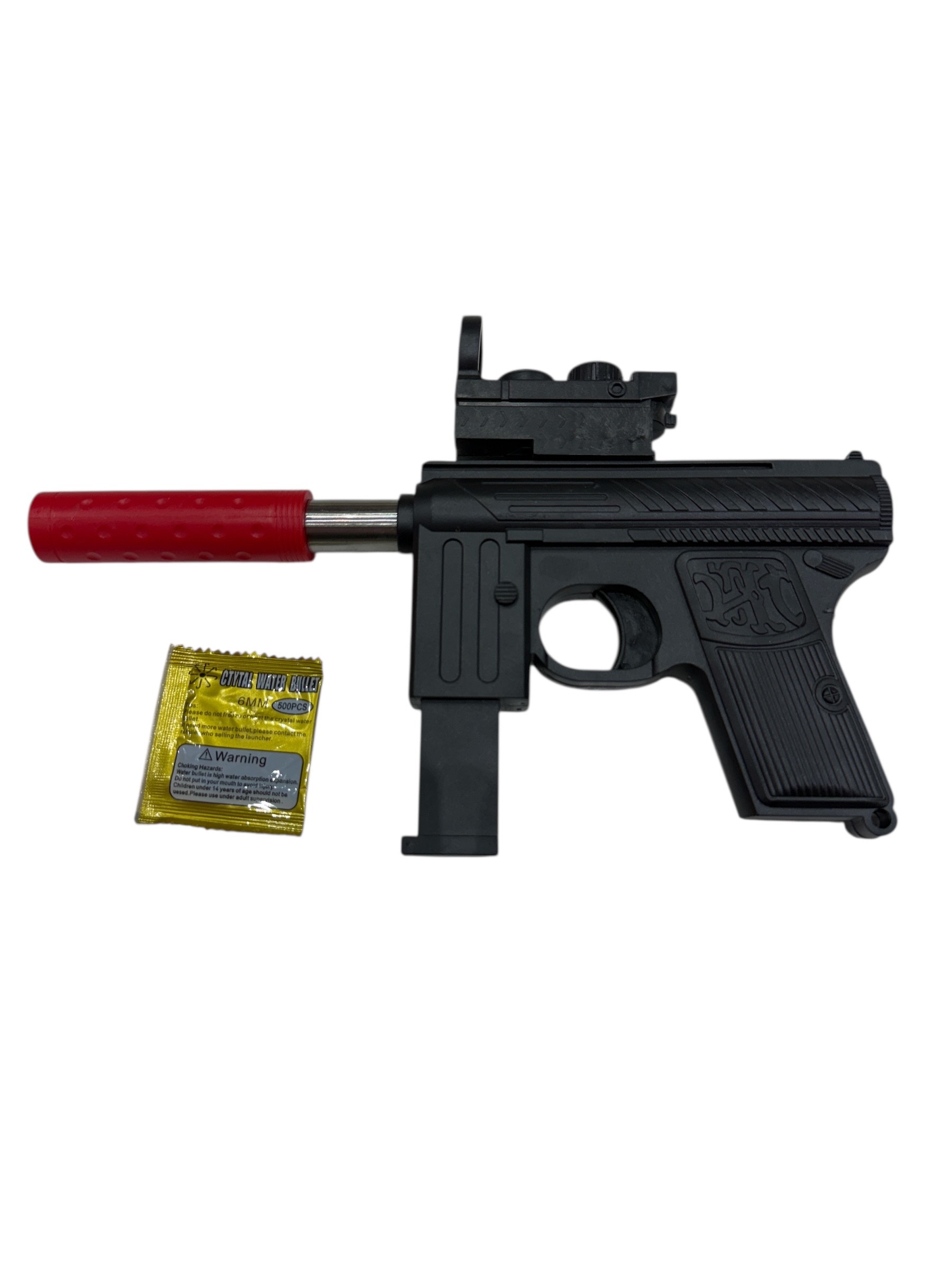 Pistola hidrogel negra