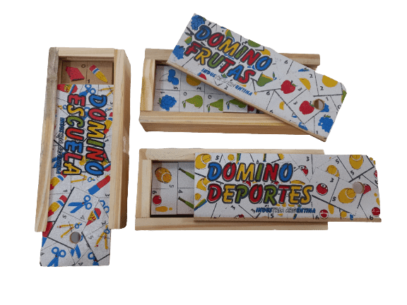 Domino de madera surtidos
