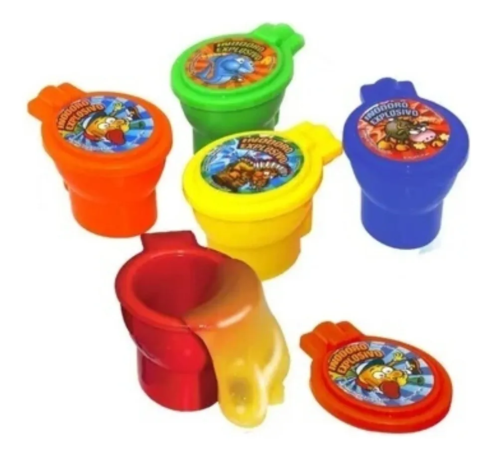 Inodoro explosivo slime masa