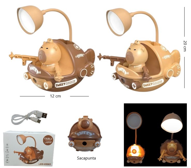 Velador capybara 83063