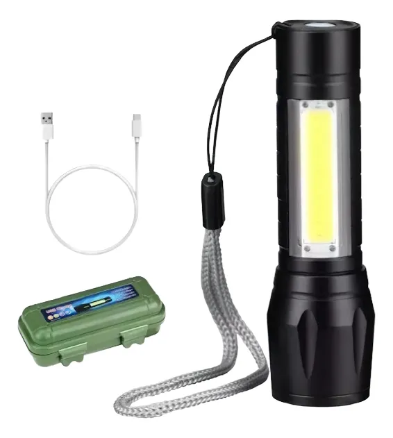 Linterna mini recargable