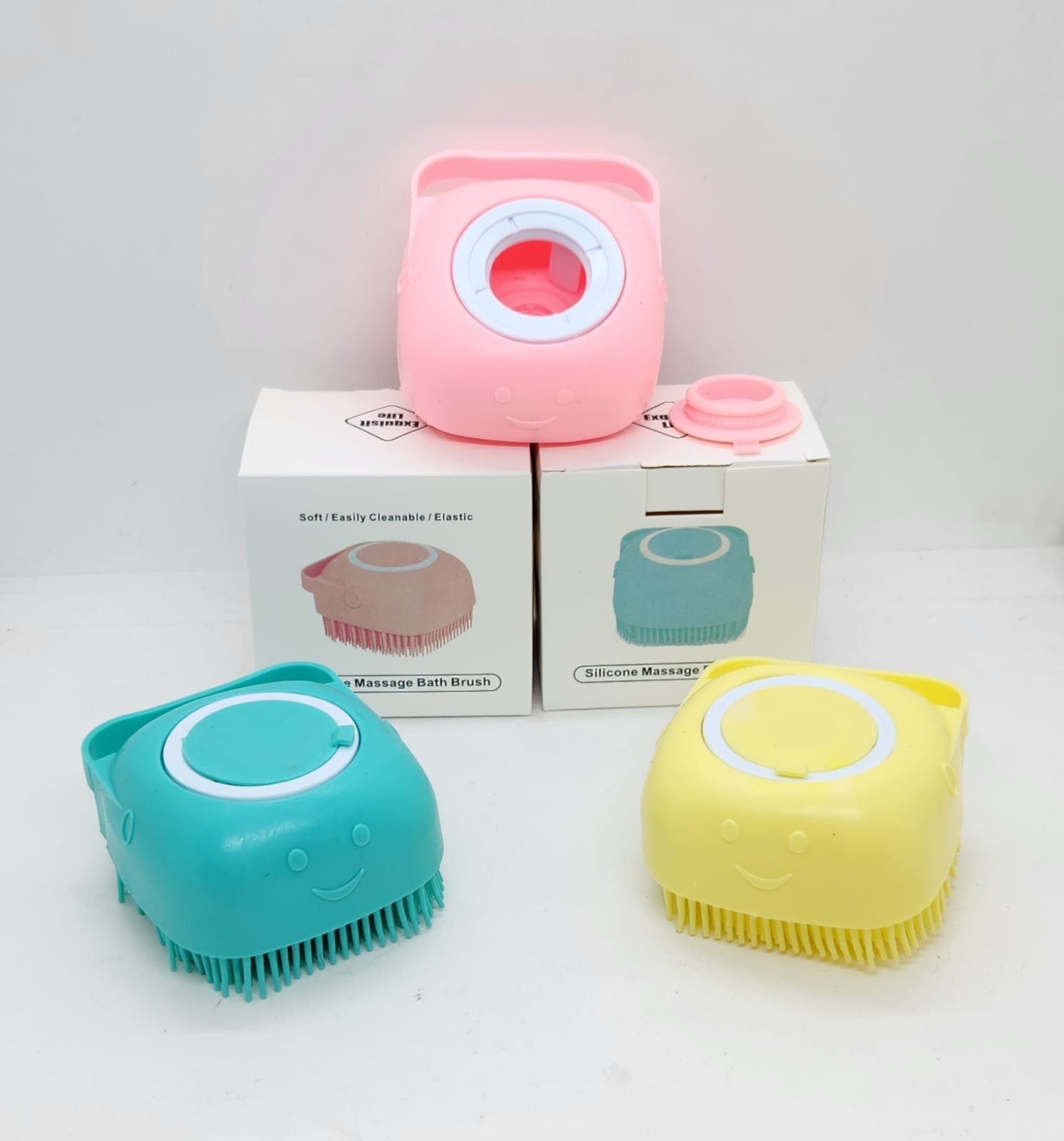 Esponja de silicona con dispenser