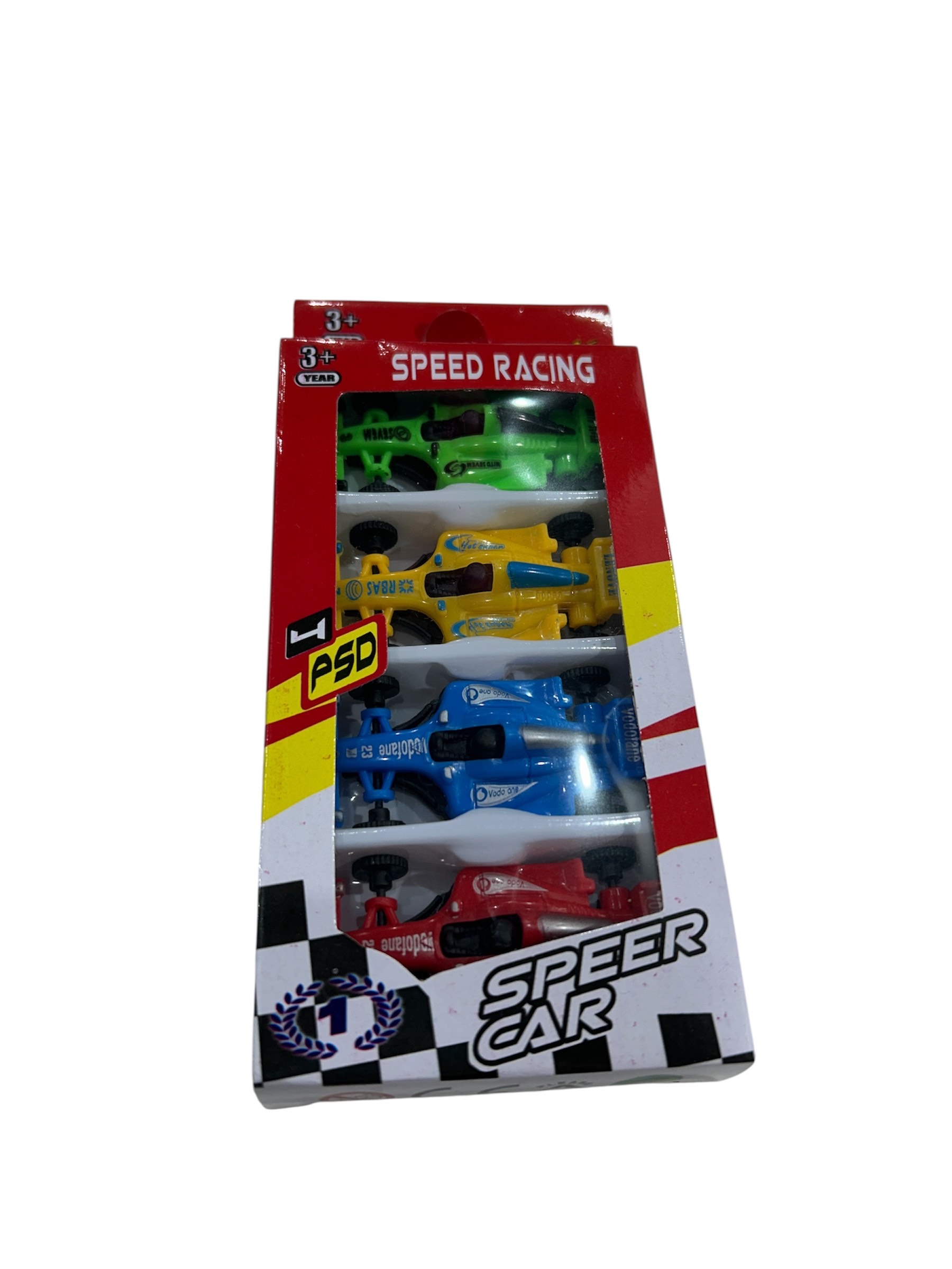 Autito formula 1 x4 en cajita