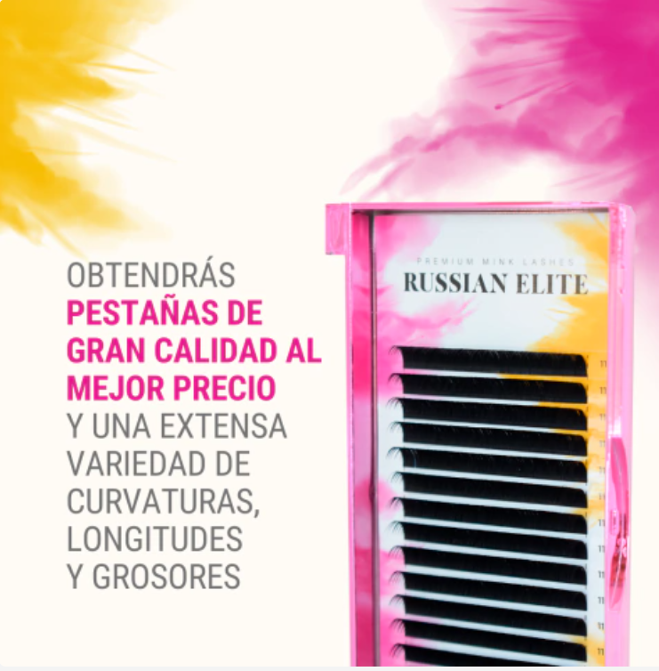 Pestañas surtidas 0.07D russian elite neicha 