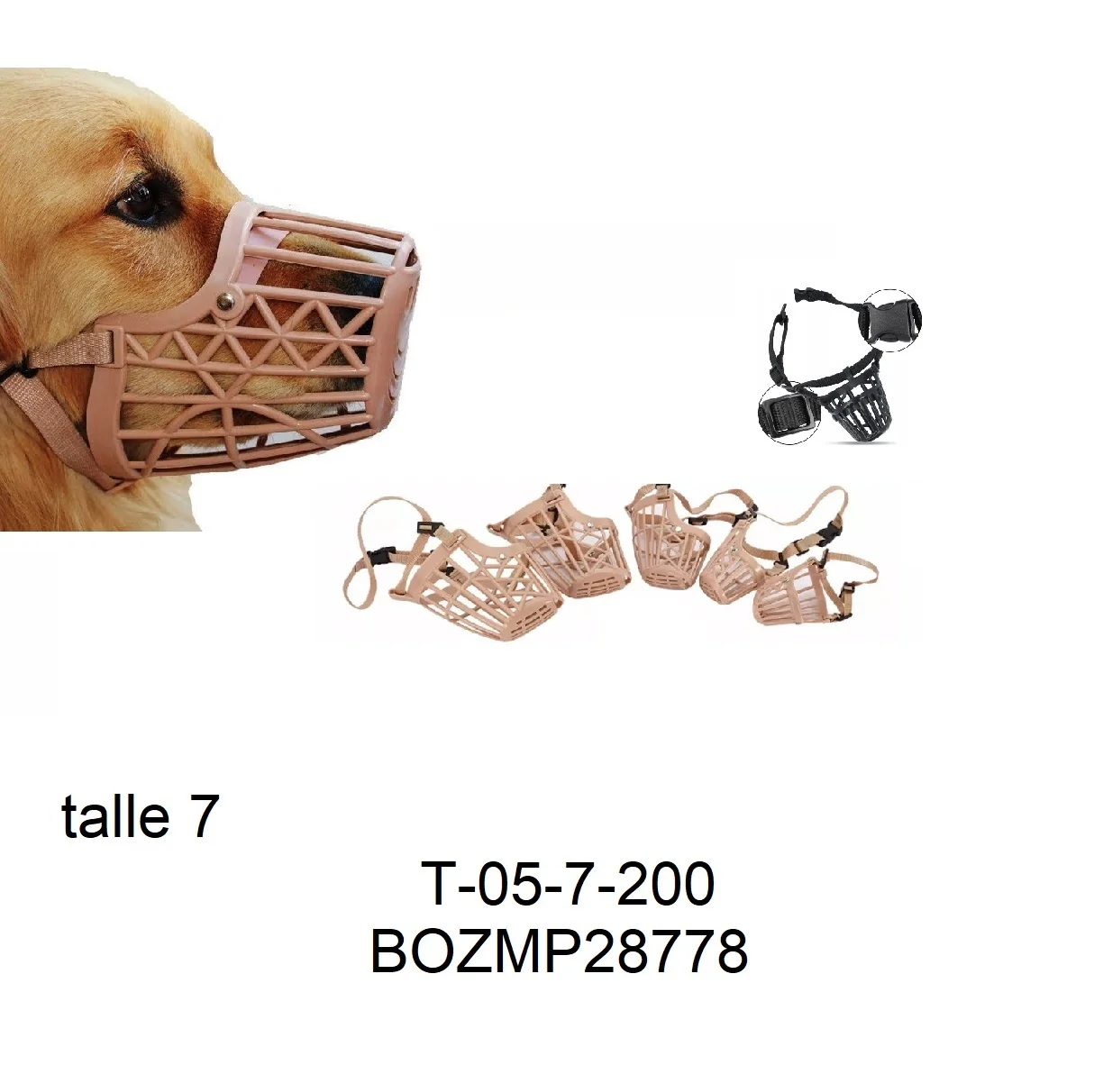 Bozal talle 7 