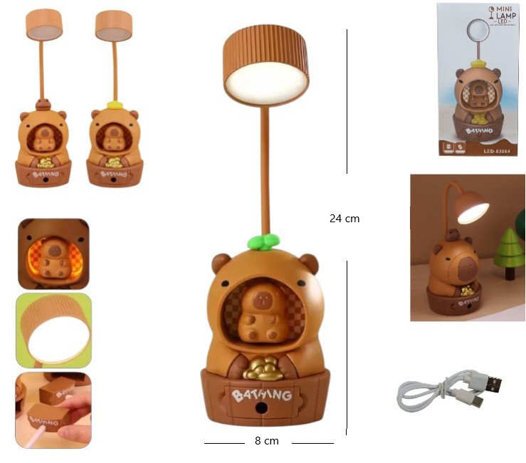 Velador capybara 83064