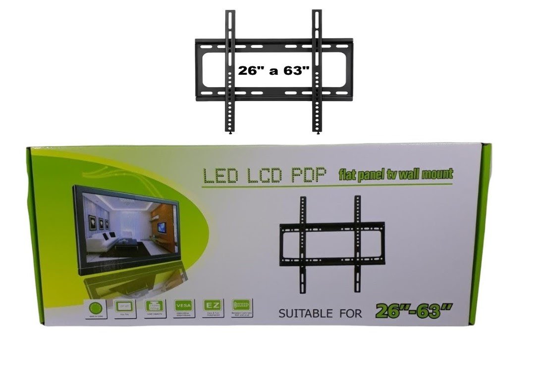 Soporte tv fijo 63"