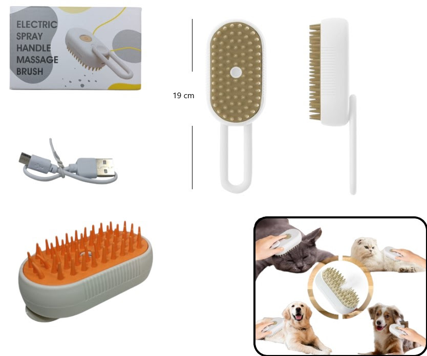 Cepillo de vapor mascota