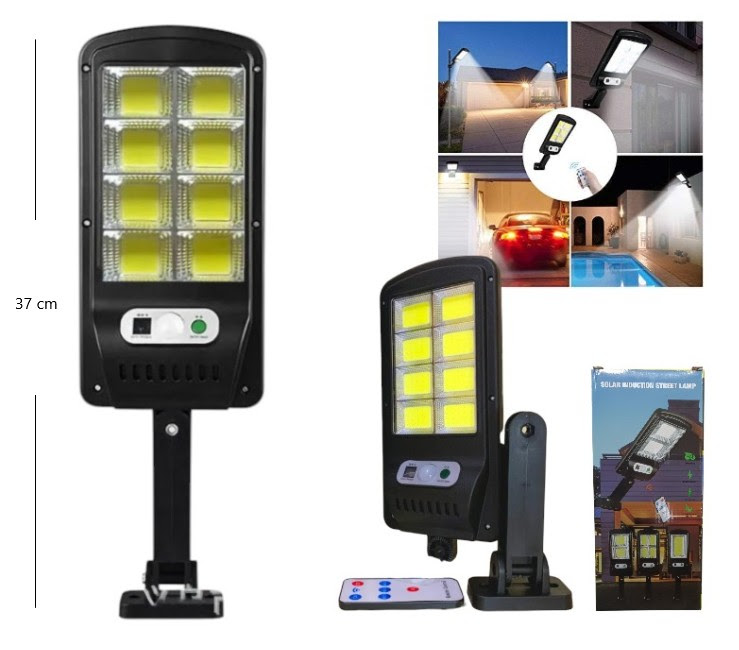 Lampara solar con sensor 