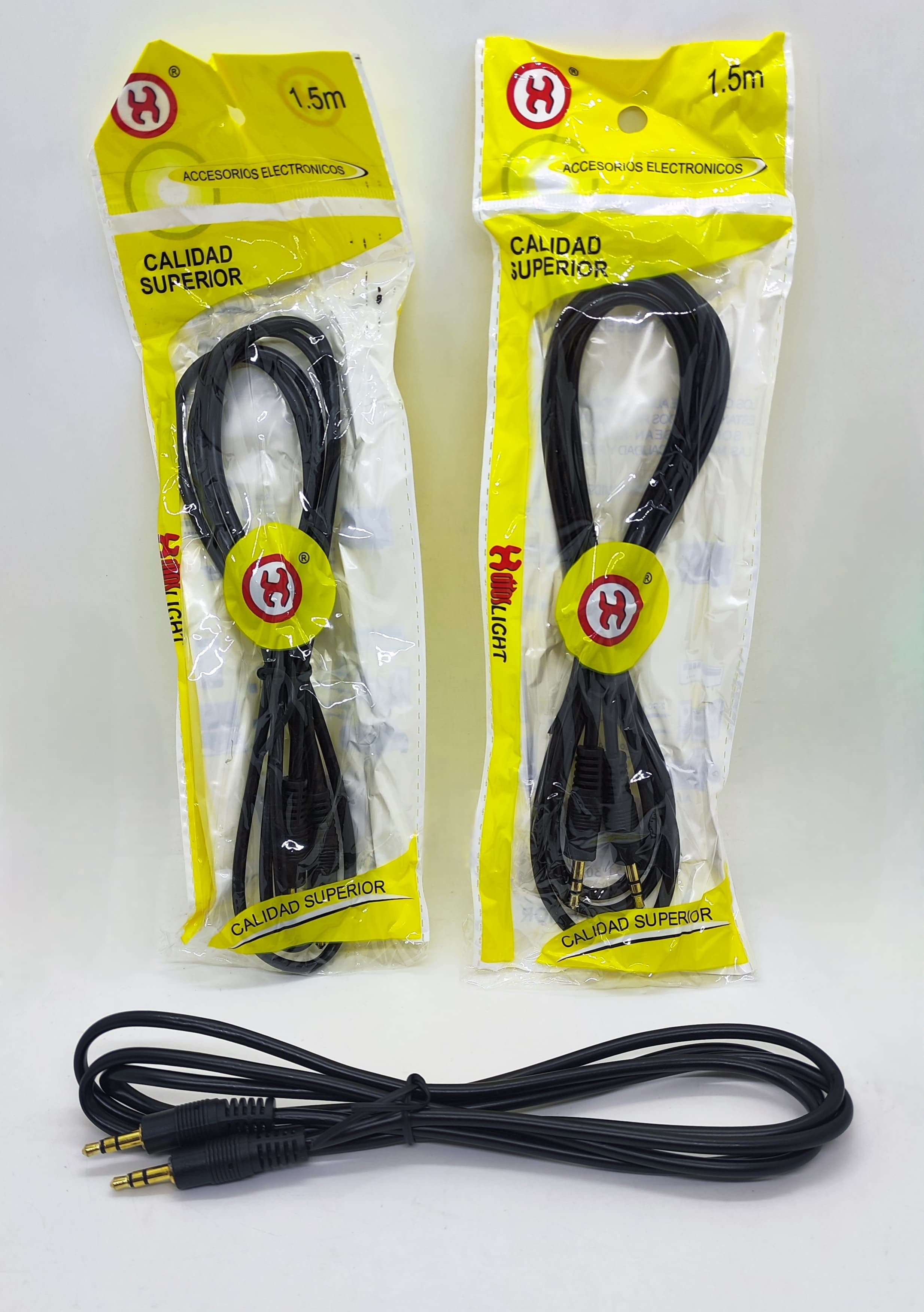 Cable auxiliar 1.5mts en bolsa