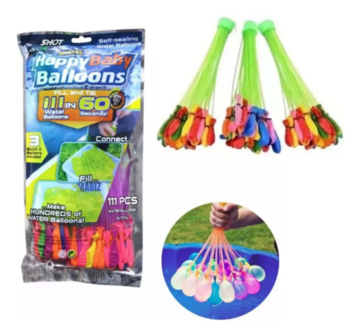 Globitos x111 listo p/llenar