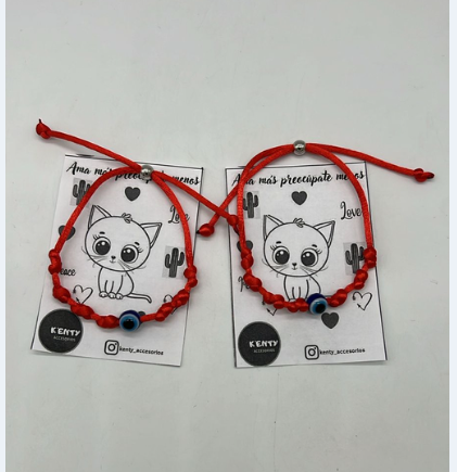 Pulsera roja x1  0002
