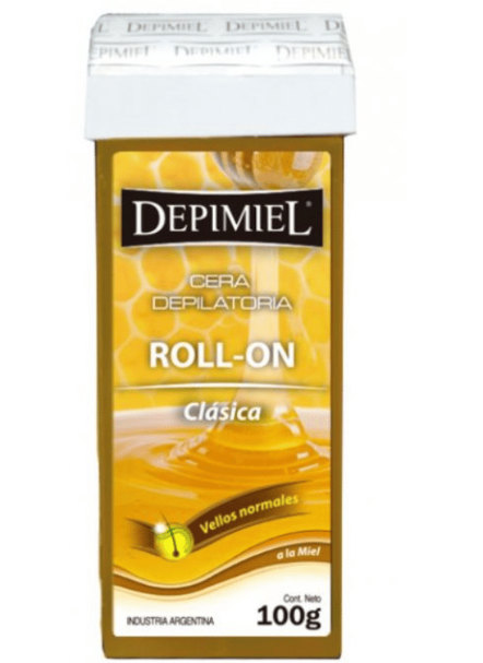 Cera depilatoria en barra roll-on vellos normales