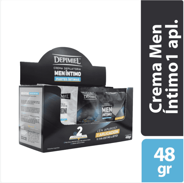 Crema depil. men intimo sachet