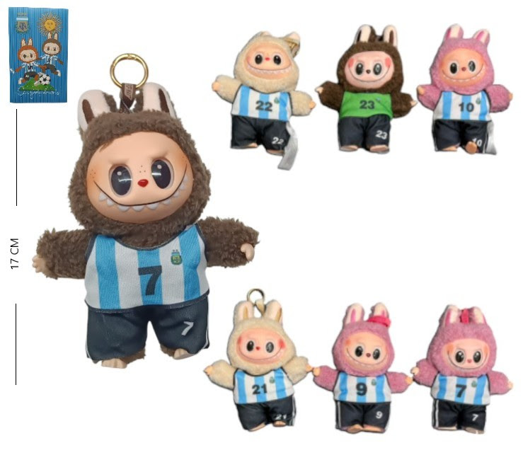 Peluche labubu sorpresa argentina