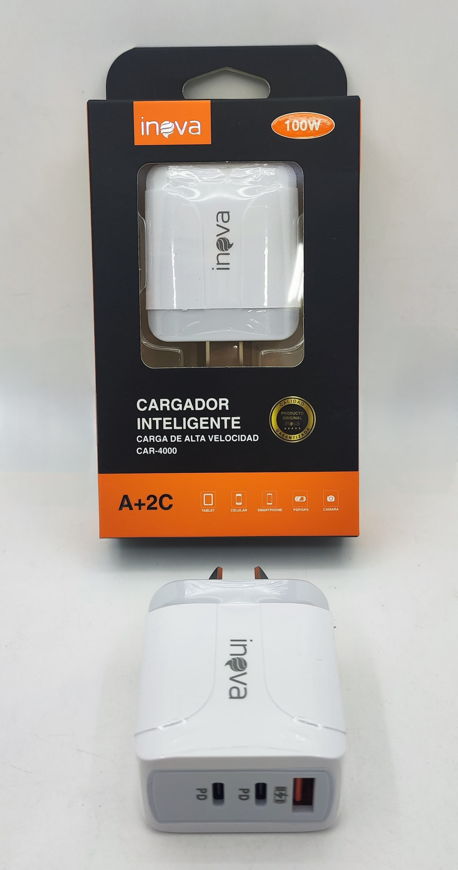 CABEZAL inova 100w  1 USB + 2 TC