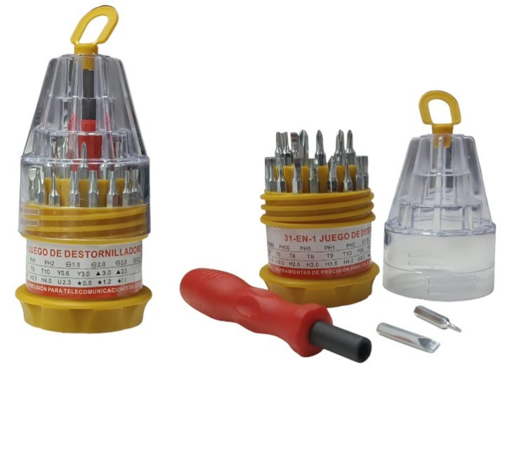 Destornillador 31 en  1