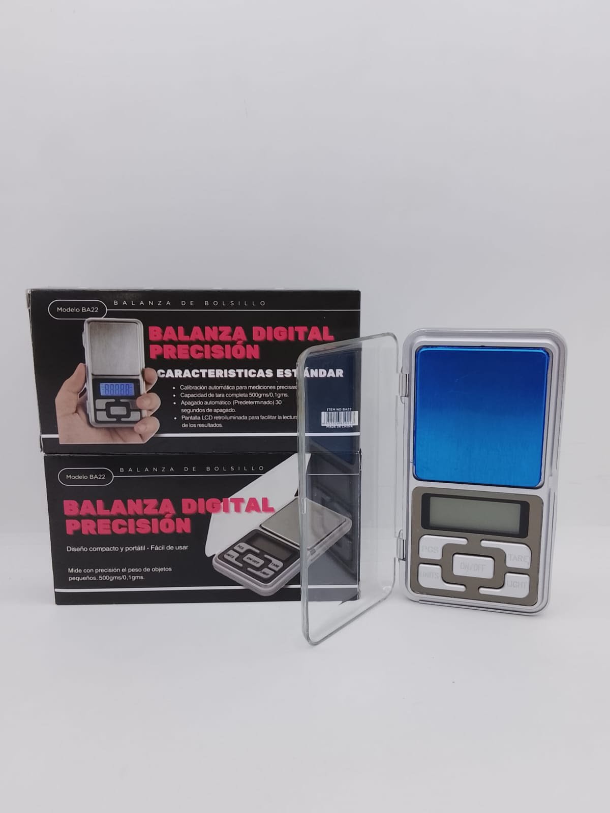 Balanza gramera 1grs a 500grs presc