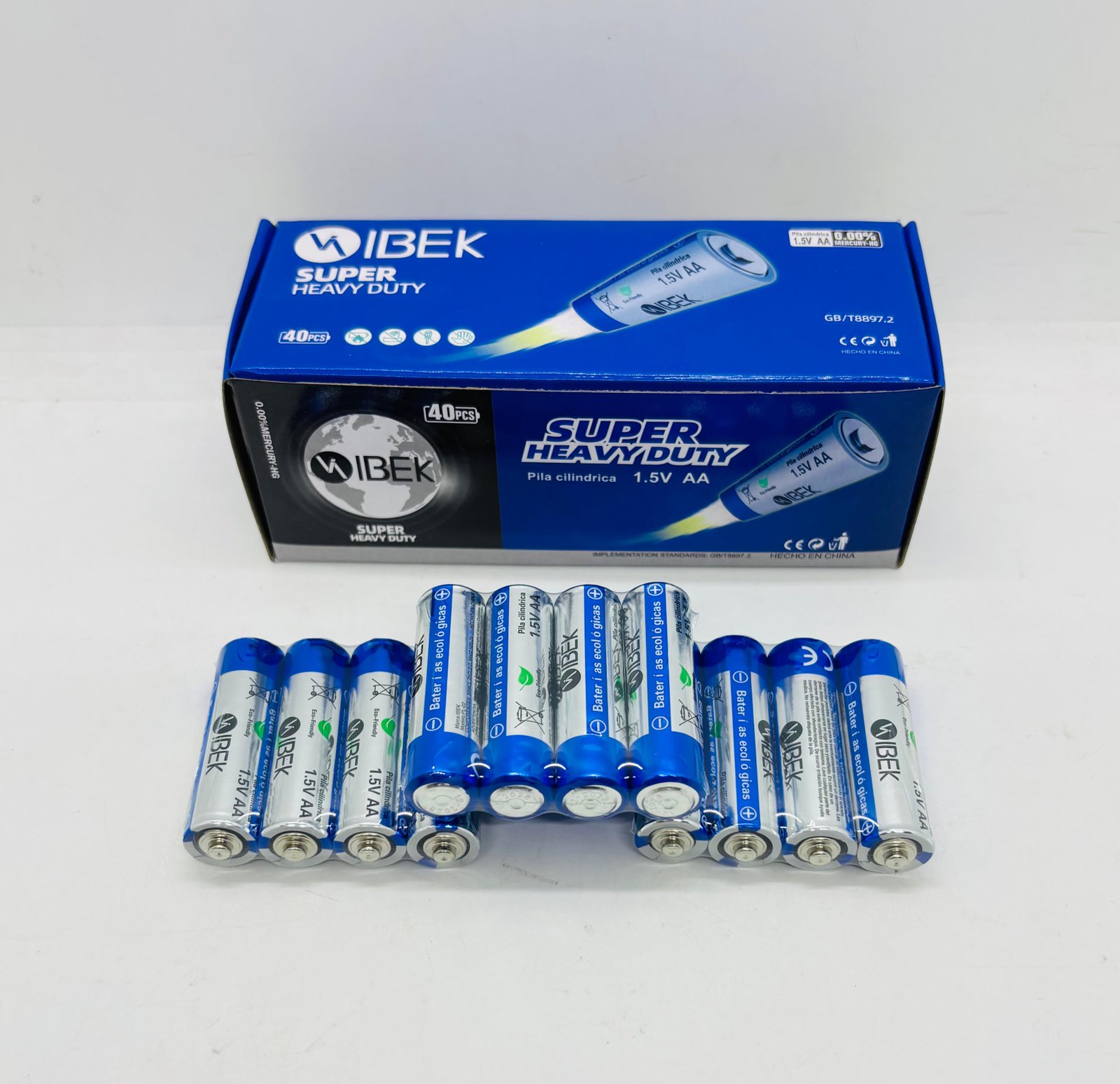 Pila AAA x40 unidades ibek