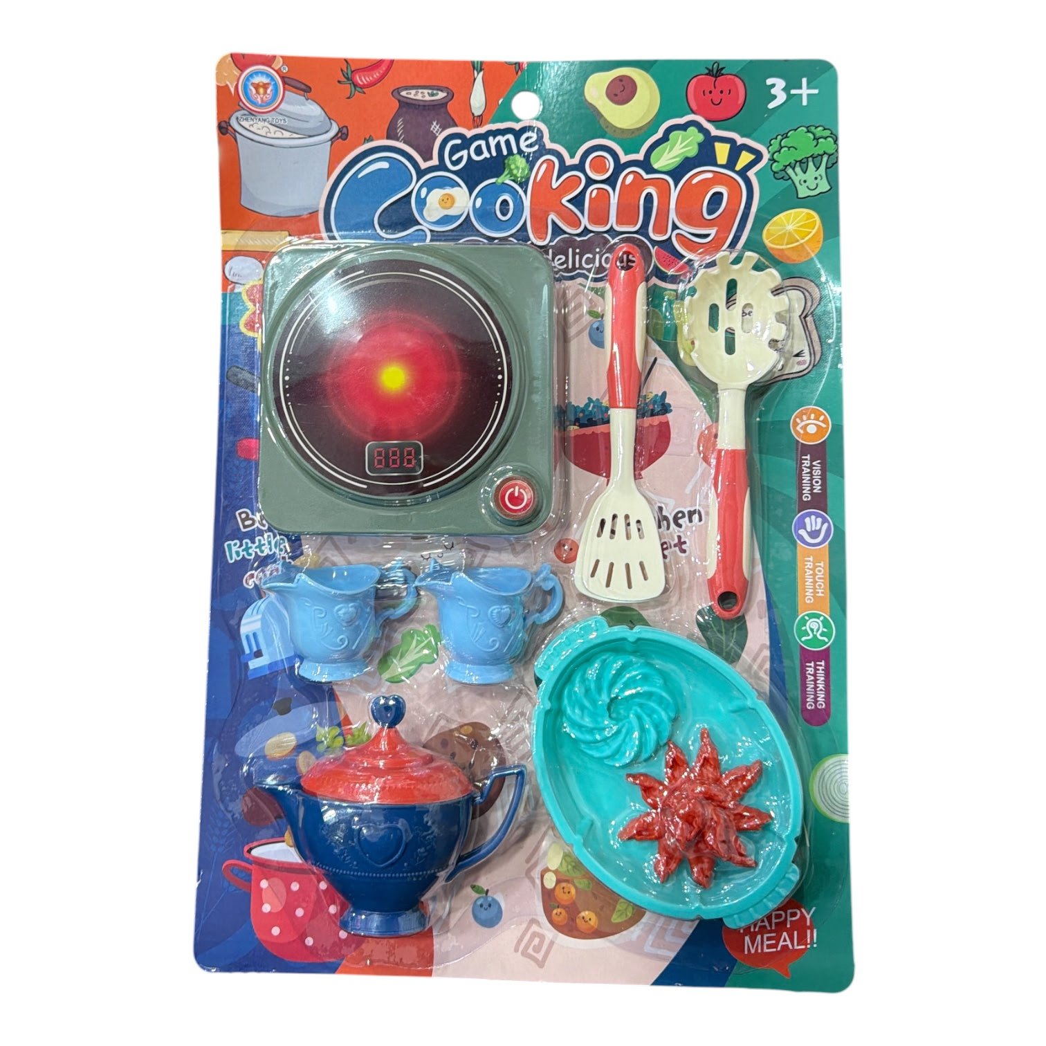 Set de cocina con anafe game cooking
