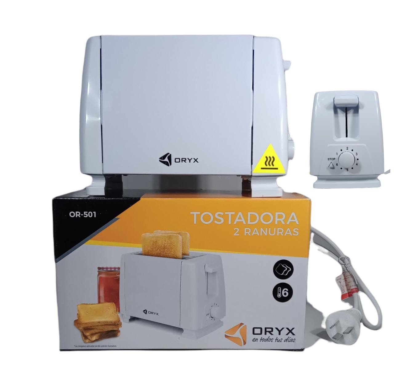 Tostadora Orix 2 ranuras 750w